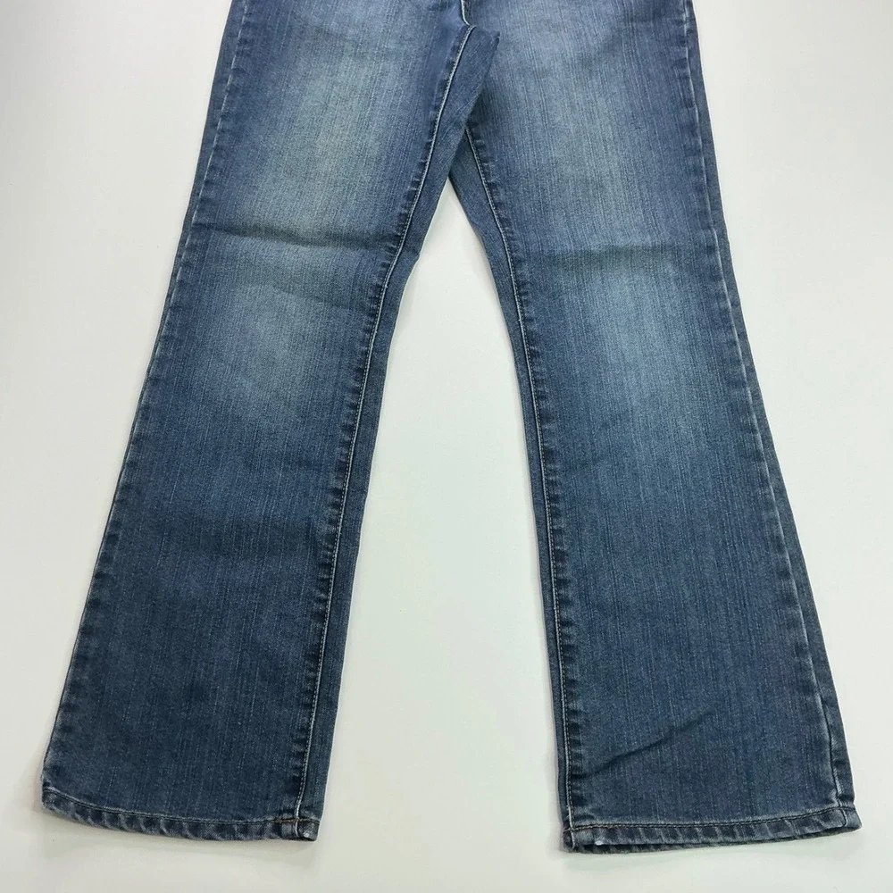 The Children's Place Blue Bootcut Jeans Kids Size 10 Adjustable Waist Denim